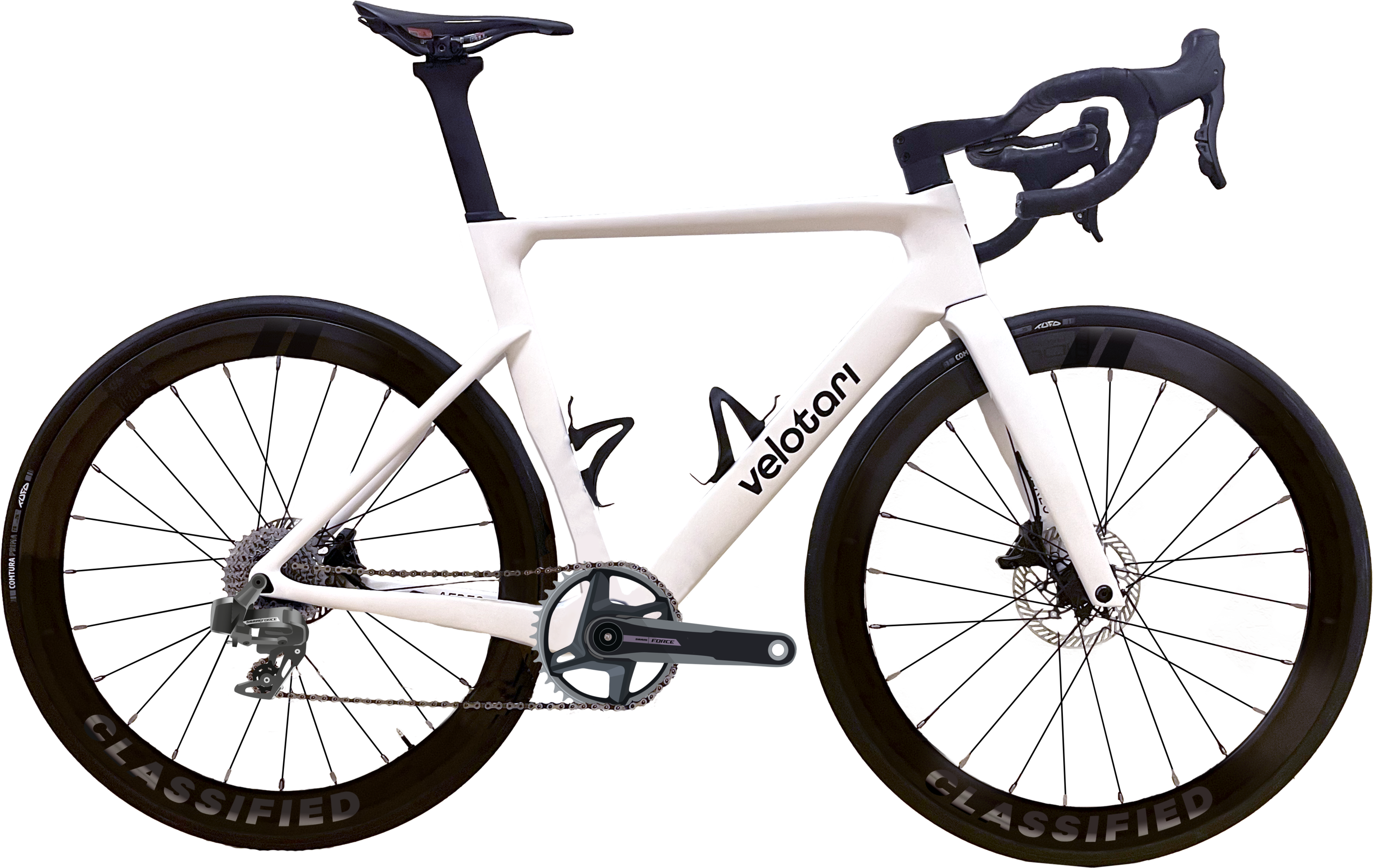 AEREO SRAM FORCE XPLR AXS Classified 2×12
